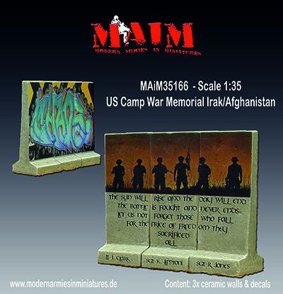 1:35 US Camp War Memorial Irak/Afghanistan