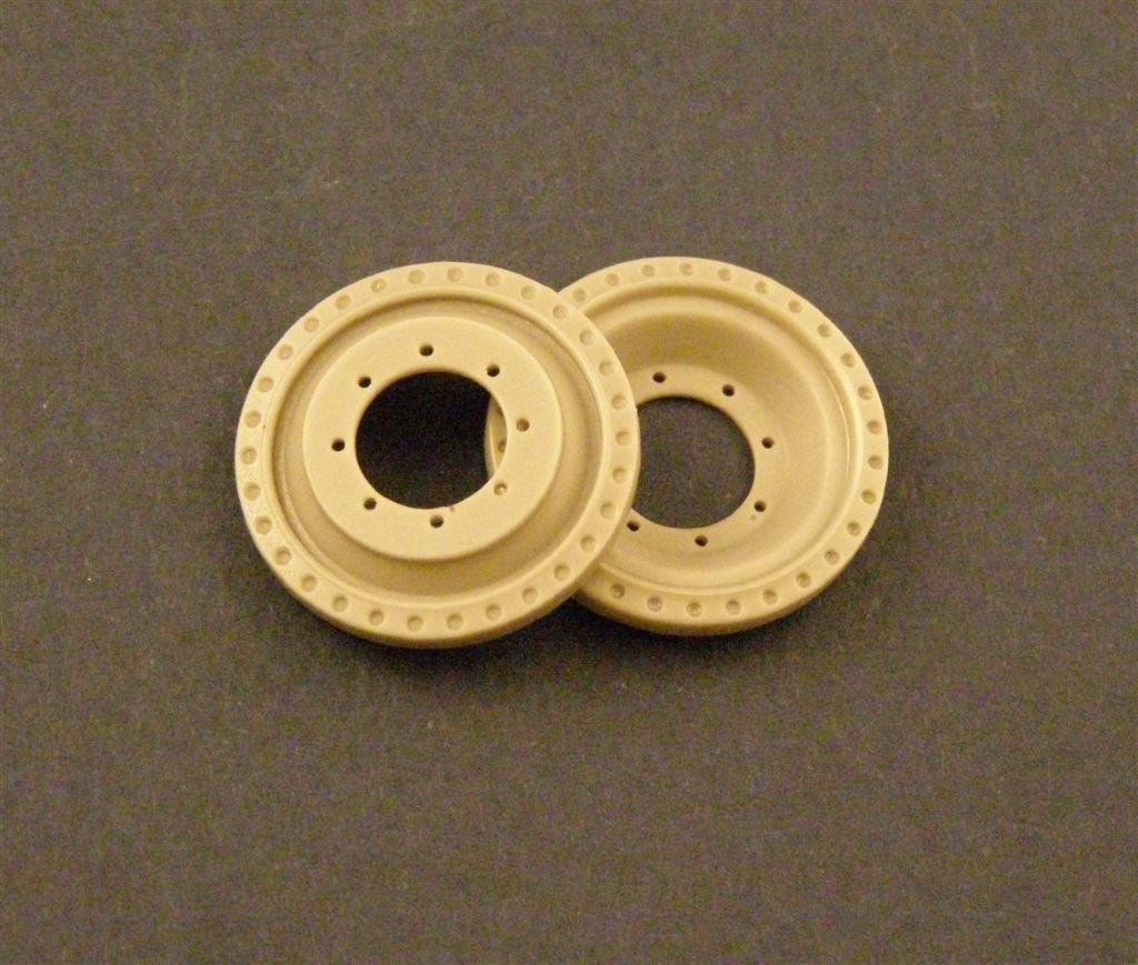 1:35 Spare Wheels for Crusader Cruiser Tank