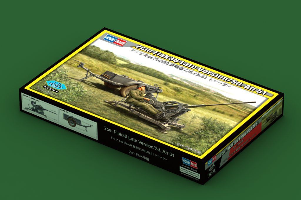 1:35 2cm Flak38 Late Version/Sd. Ah 51