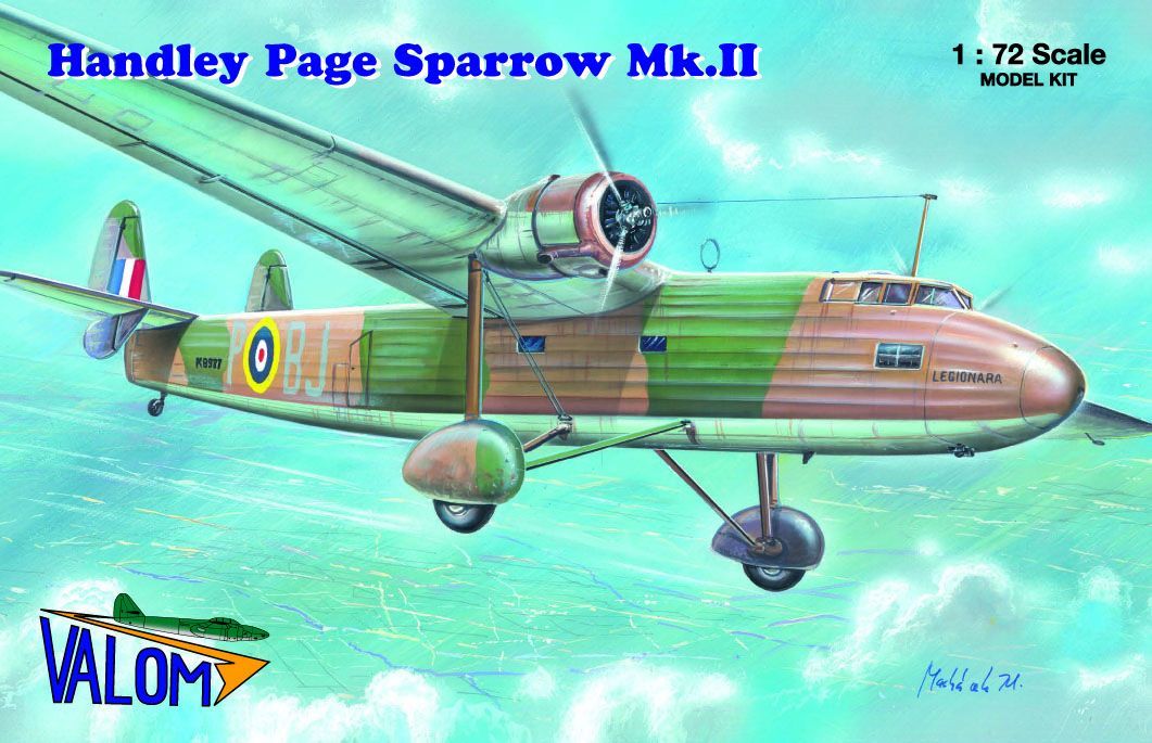 1:72 Handley Page Sparrow
