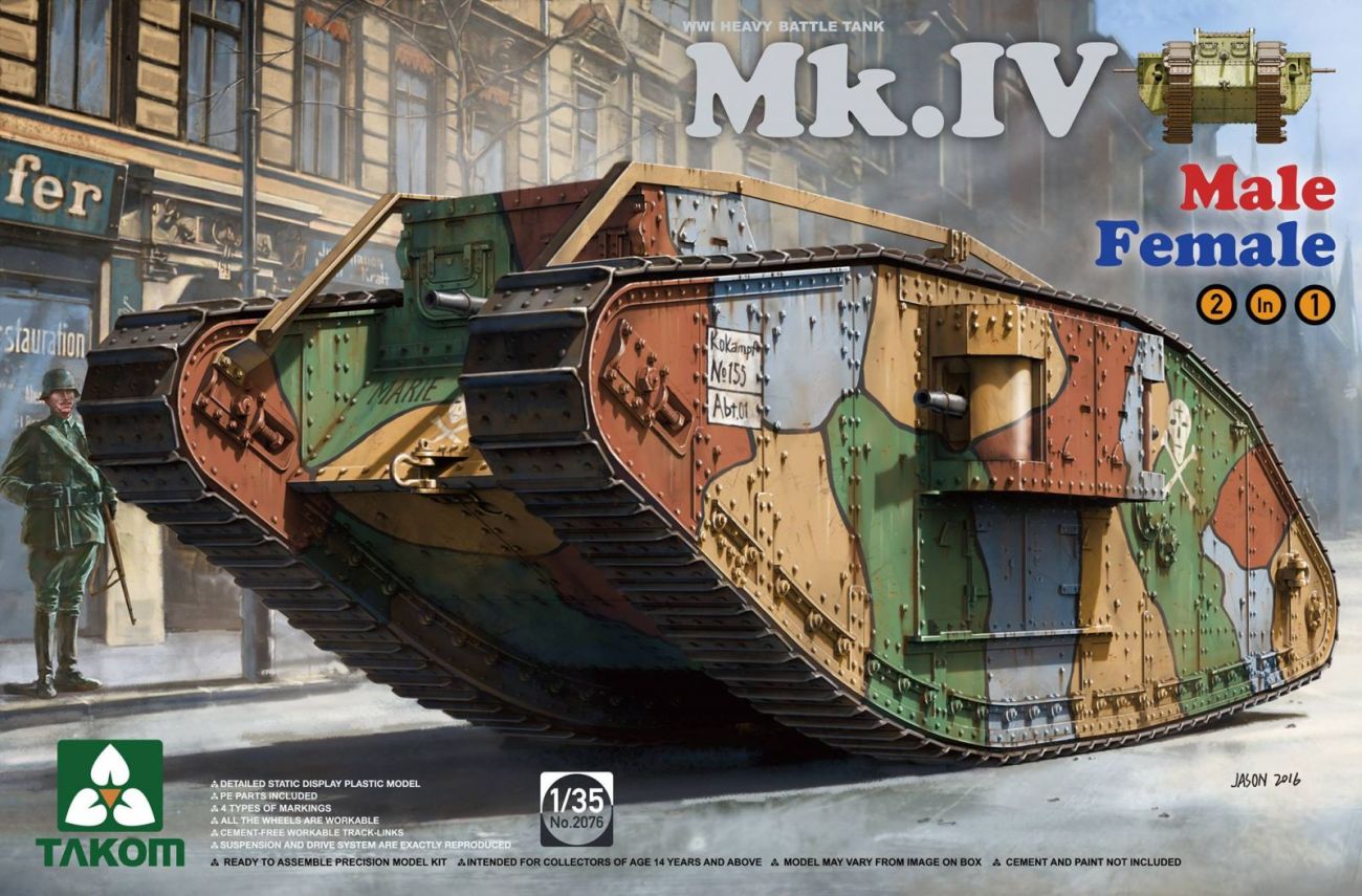 1:35 Mk.IV Male/Female (2in1)