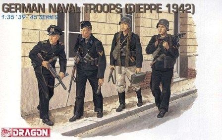 1:35 German Naval Troops (Dieppe 1942)