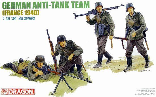 1:35 German Anti-Tank Team