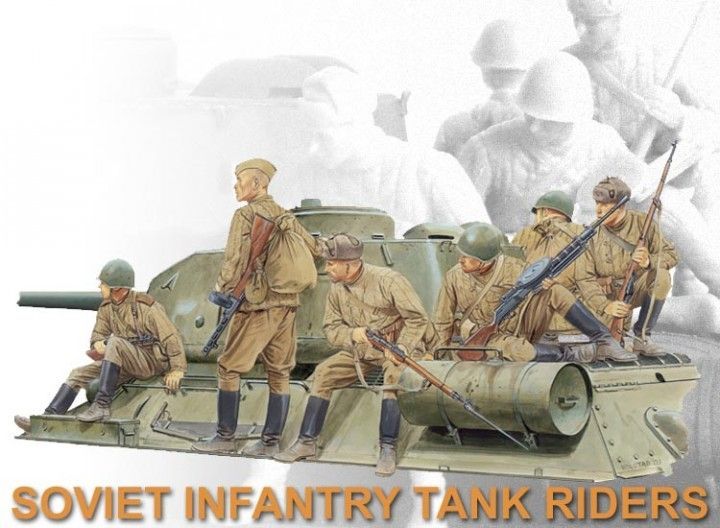 1:35 Soviet Infantry Tank Riders