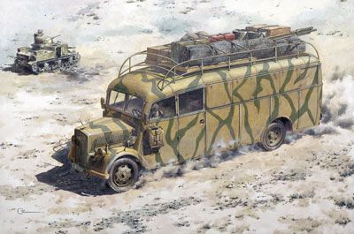 1:72 Opel 3.6-47 Omnibus Staffwagen