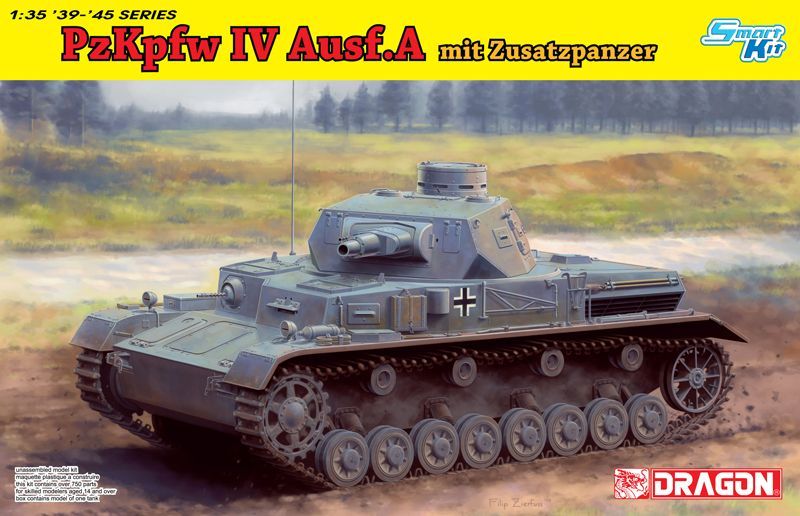 1:35 Pz.Kpfw.IV Ausf.A mit Zusatzpanzer