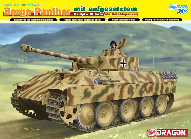 1:35 Bergepanther mit Aufgesetztem