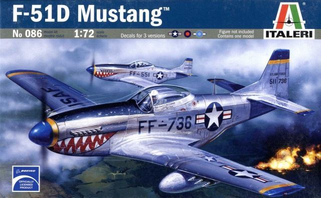 1:72 F-51D Mustang