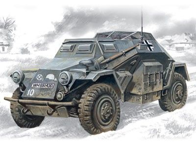 1:72 Sd.Kfz.260: German Radio Communication Vehicle