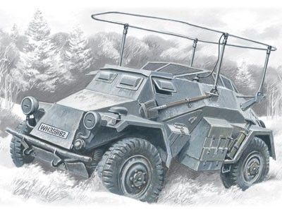 1:72 Sd.Kfz.261: German Radio Communication Vehicle
