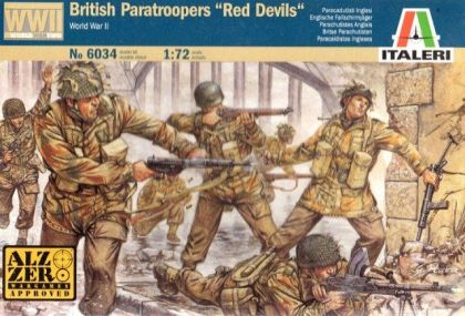 1:72 British Paratroopers Red Devils
