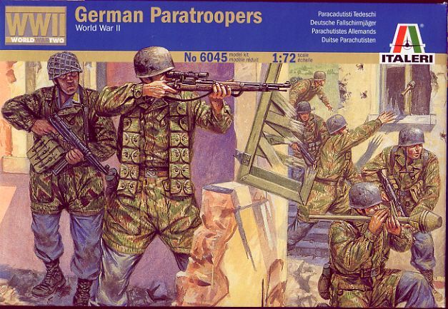 1:72 German Paratroopers