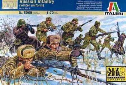 1:72 Russian Infantry (winter uniform)