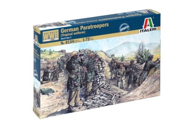 1:72 German Paratroopers (Tropical Uniform)
