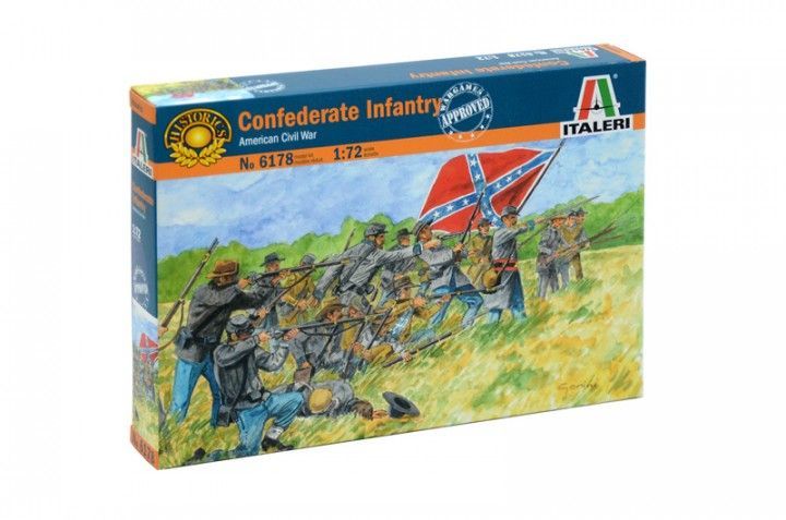 1:72 Confederate Infantry