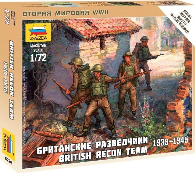1:72 British Recon Team