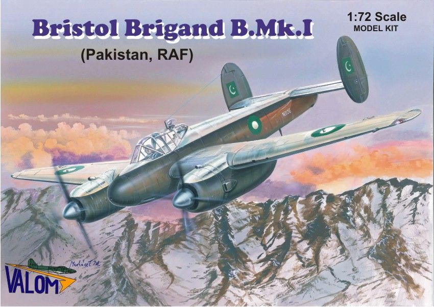 1:72 Bristol Brigand B.Mk.I (Pakistan, RAF)