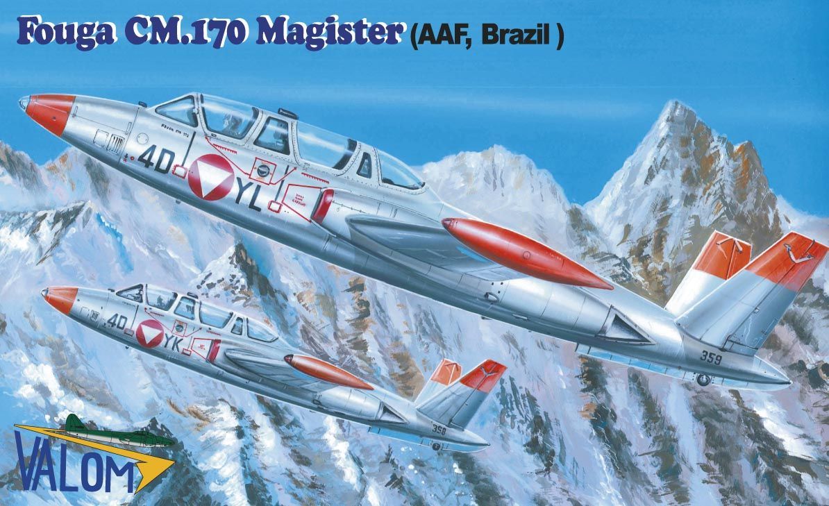 1:72 Fouga CM.170R Magister (AAF, Brazil)