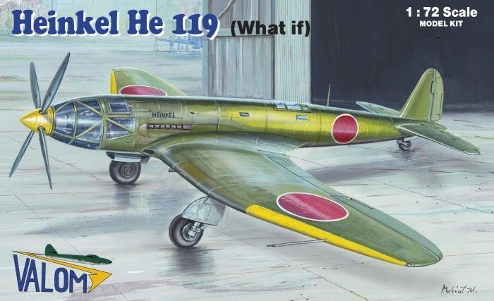 1:72 Heinkel He 119 (What if)