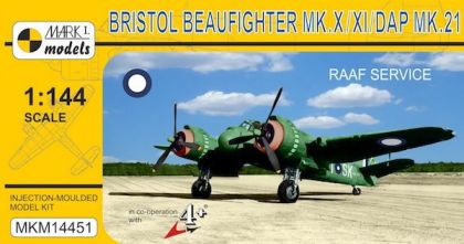 1:144 Bristol Beaufighter Mk.X/Mk.XI/DAP Mk.21