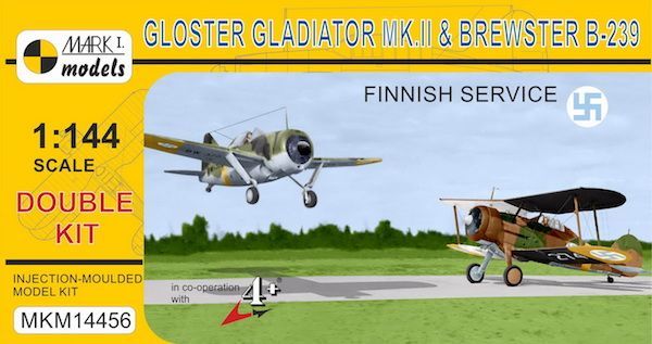 1:144 Gloster Gladiator Mk.II & Brewster B-239 Buffalo