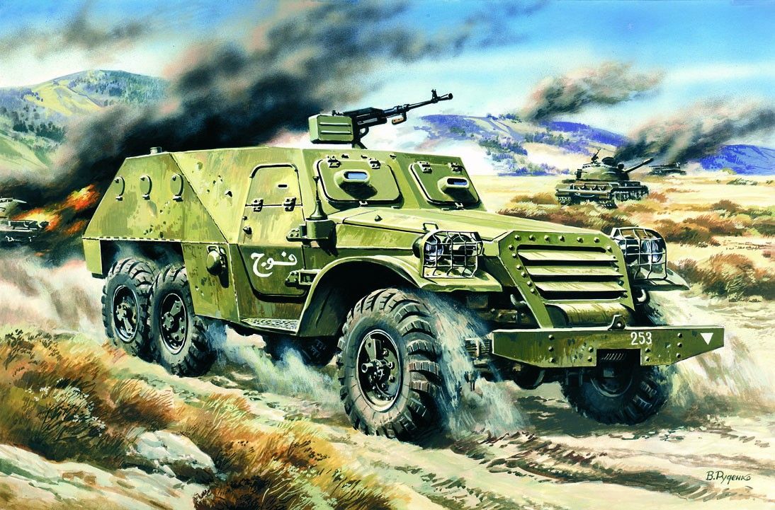 1:72 BTR-152V Soviet Armoured Personnel Carrier