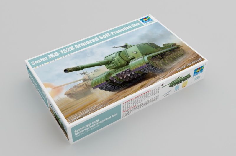 1:35 Soviet JSU-152K Armored Self-Propelled Gun