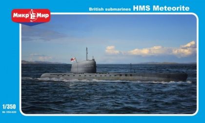 1:350 British submarines HMS Meteorite