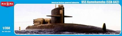 1:350 American Nuclear-powered Submarine USS Kamehameha (SSN-642)
