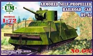 1:72 Armored self-propelled Railroad Car DT-45
