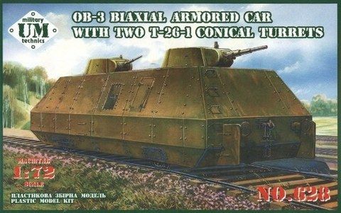 1:72 OB-3 Biaxial Armoured Car