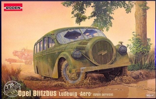 1:72 Opel Blitzbus Ludewig Late WWII service