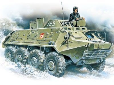 1:72 BTR-60PB Armoured Personnel Carrier