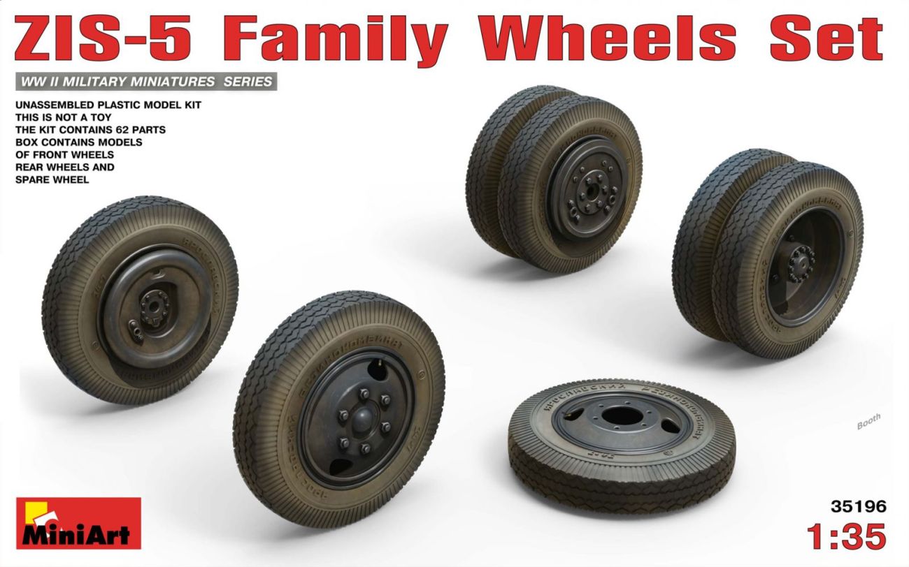 1:35 ZIS-5 Family Wheels Set