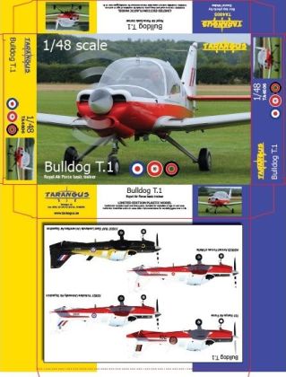 1:48 Scottish Aviation Bulldog T.1