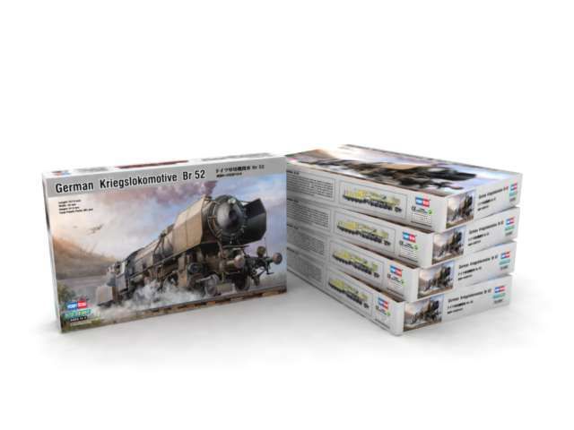1:72 German  Kriegslokomotive  Br 52