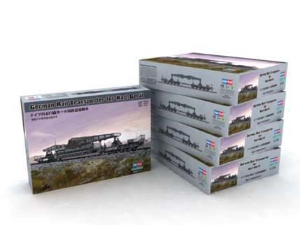 1:72 German Rail Transporter for Karl-Geraet