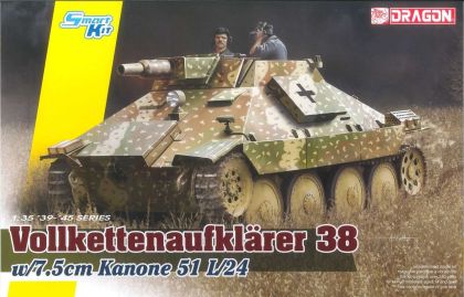 1:35 Vollkettenaufklärer 38 w/7.5cm Kanone 51 L/24