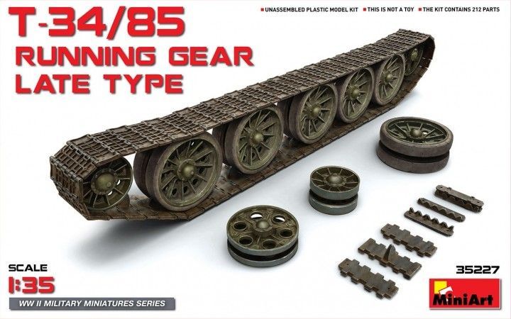 1:35 T-34/85 Running Gear