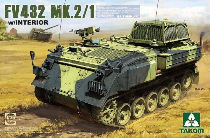 1:35 British APC FV 432 Mk.2/1