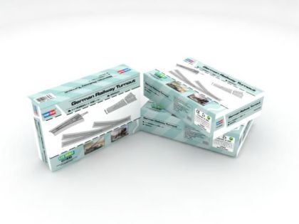 1:72 German Railway Turnout