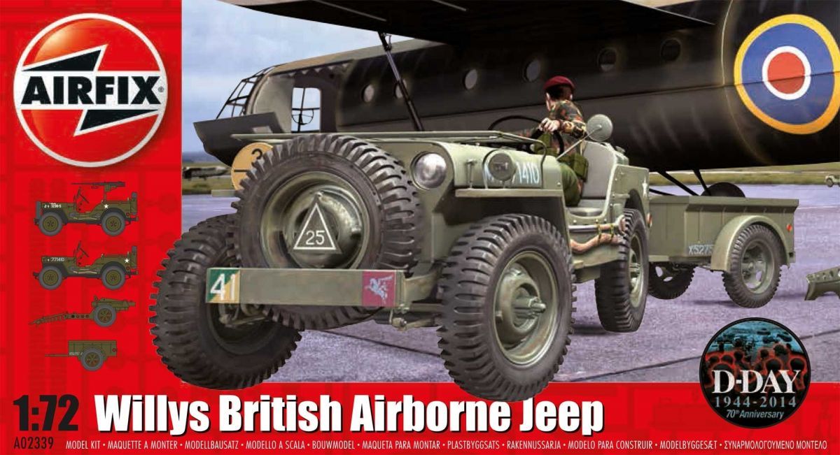 1:72 Willys British Airborne Jeep