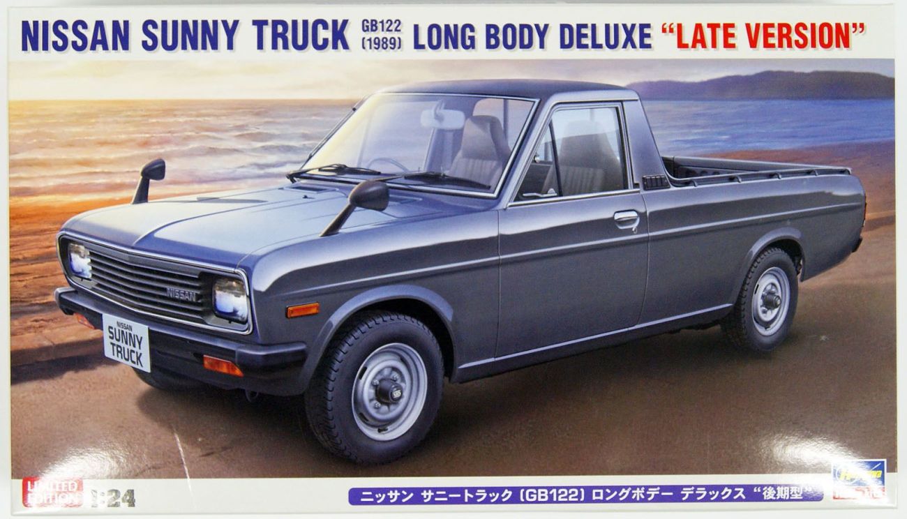 1:24 Nissan Sunny Truck GB122 (1989) Long Body Deluxe 