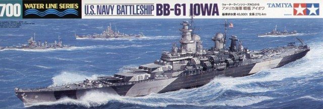 1:700 USS Iowa BB-61