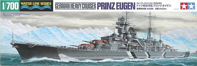 1:700 German Heavy Cruiser Prinz Eugen