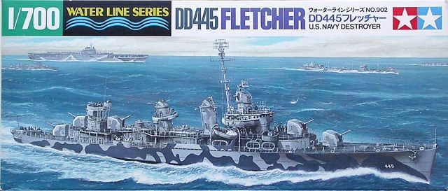 1:700 DD-445 USS Fletcher