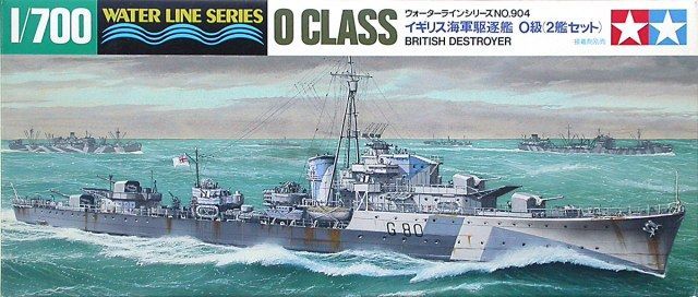 1:700 O Class British Destroyer