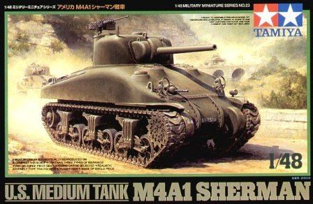 1:48 U.S. Medium Tank M4A1 Sherman
