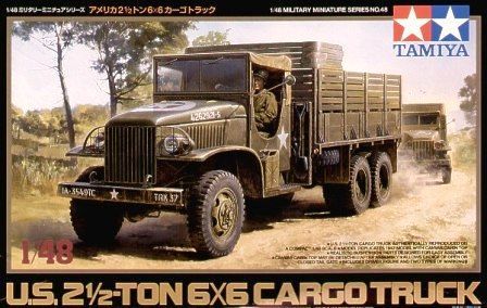 1:48 U.S. 2.5 Ton 6x6 Cargo Truck