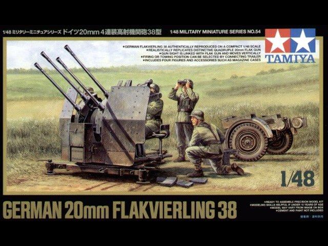 1:48 German 20mm Flak 38
